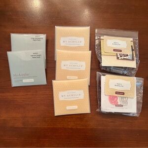 Close to My Heart CTMH My Acrylix Mini sets Lot of 7